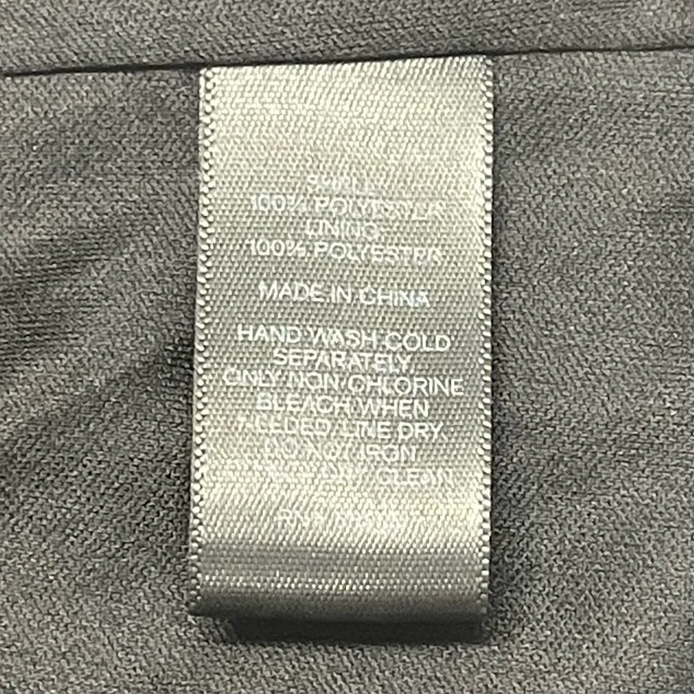 NWT Express Trapeze Cami Tank Top Glittering Metallic Pleated Gray Sz M